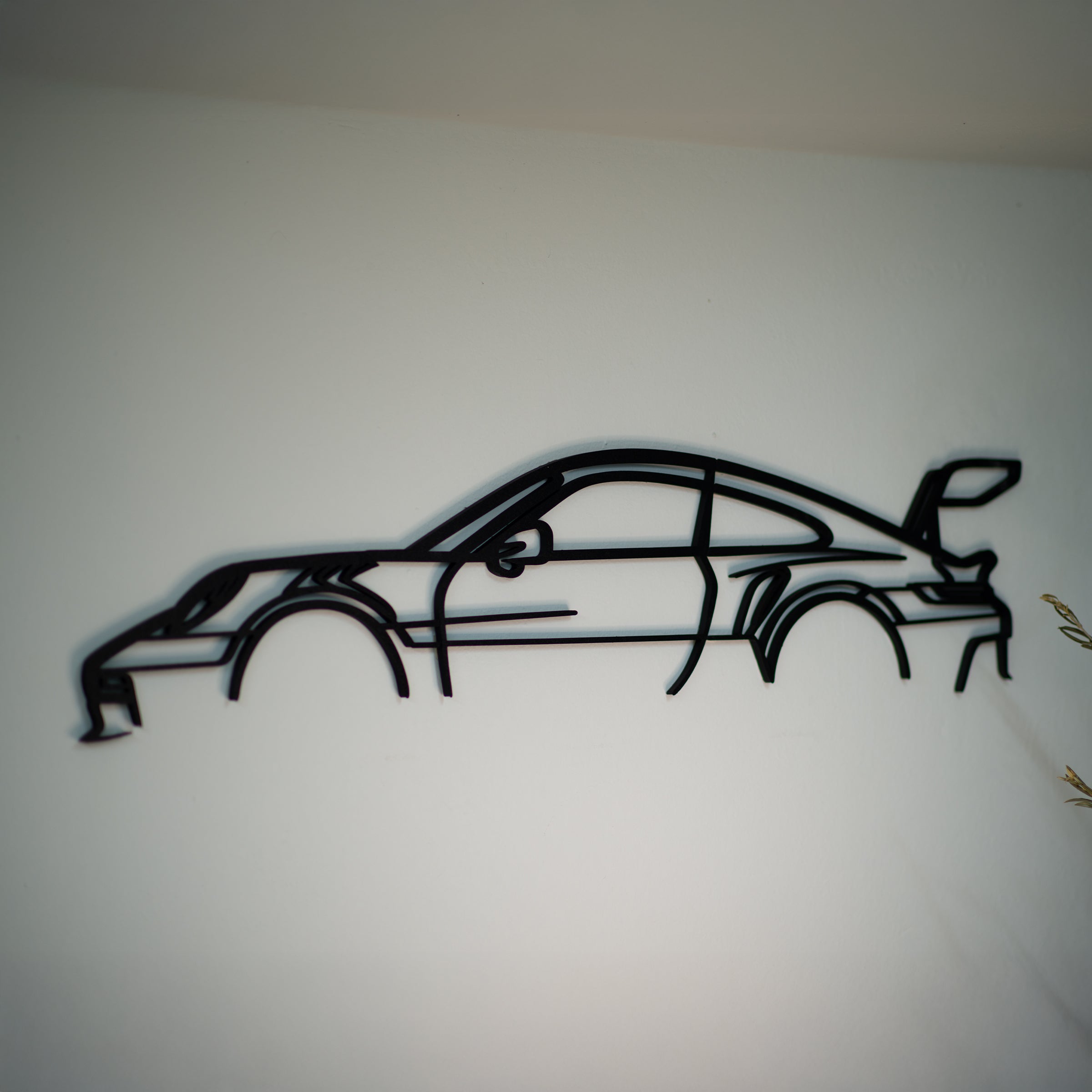 Silhouette inspired by Porsche GT3rs